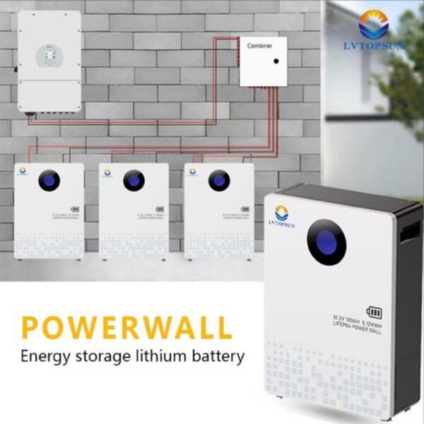 باتری لیتیوم-یونی 15KW مدل LVTS-512300-G3 - Image 5