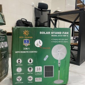 پنکه شارژی اکوپاور 18 اینچ مدل ECO-198F-A